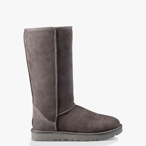 Ugg Classic Tall II Women Classic Boots Grey (2037KWNVU)